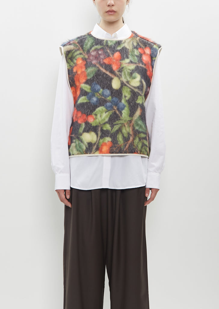 Floral Strik Vest