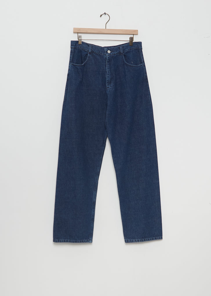 4 Pocket Denim — Dark Indigo