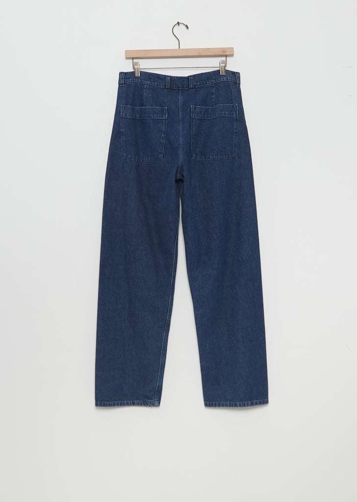 4 Pocket Denim — Dark Indigo