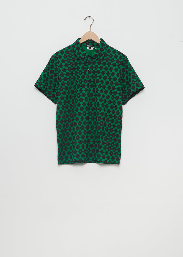 Cotton Polo Knit Shirt