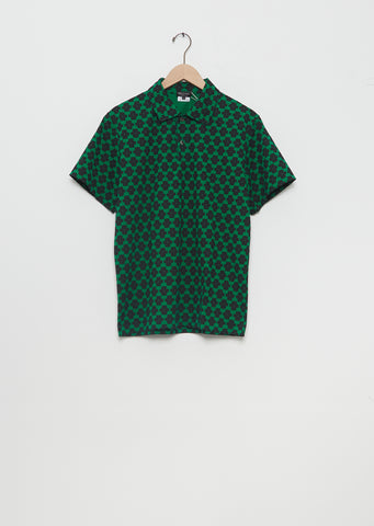 Cotton Polo Knit Shirt