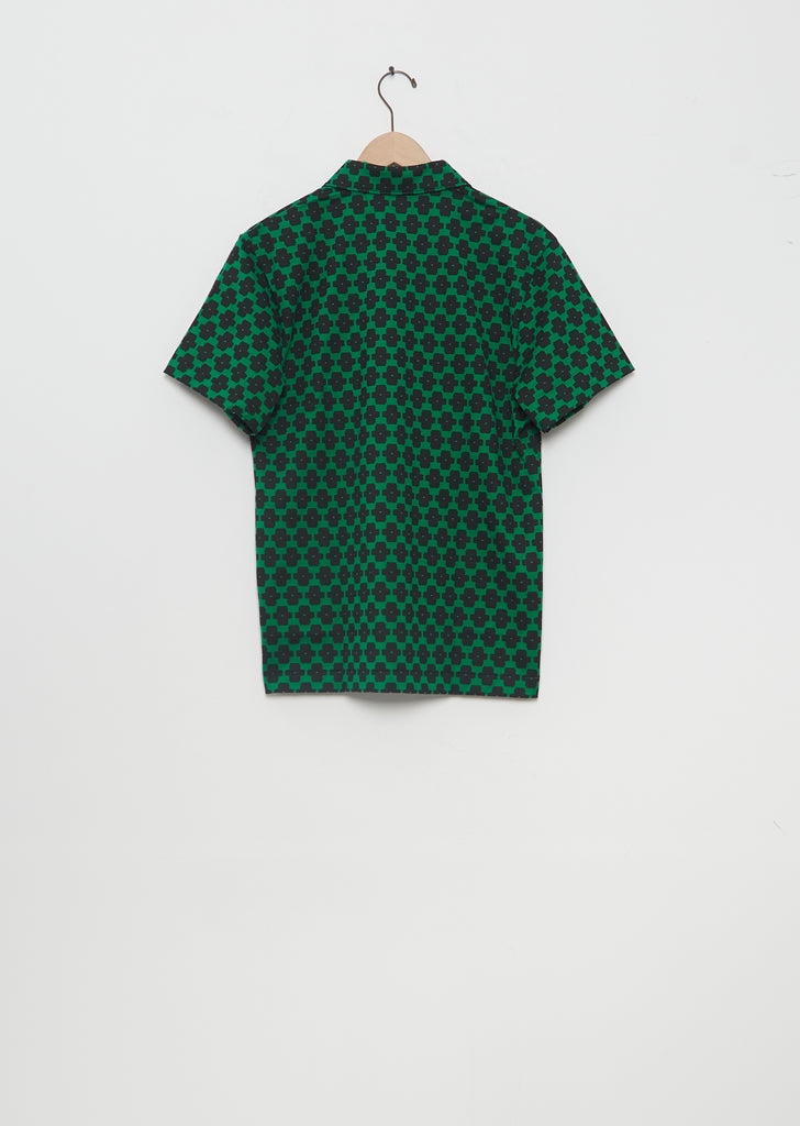 Cotton Polo Knit Shirt