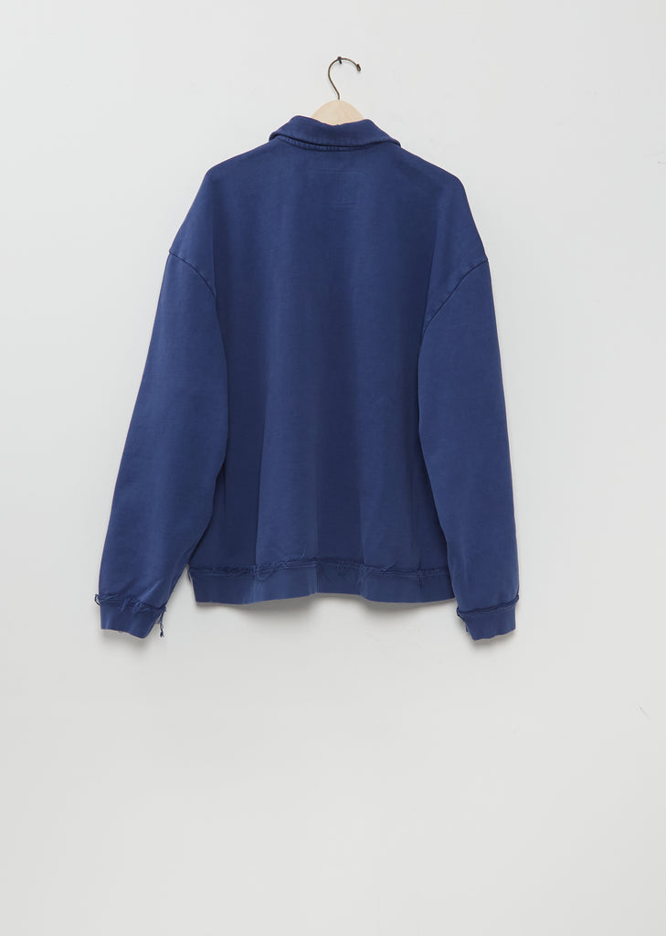 Half Zip Cotton Sweater