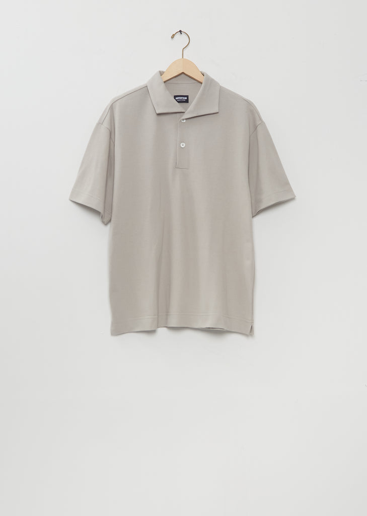 Polo Tee — Greige