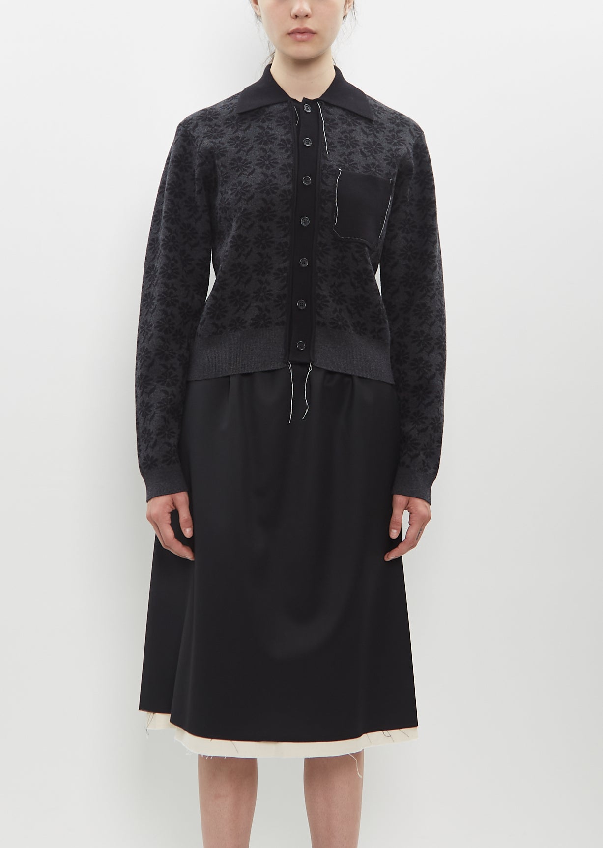 Fitted 70s Cardigan – La Garçonne
