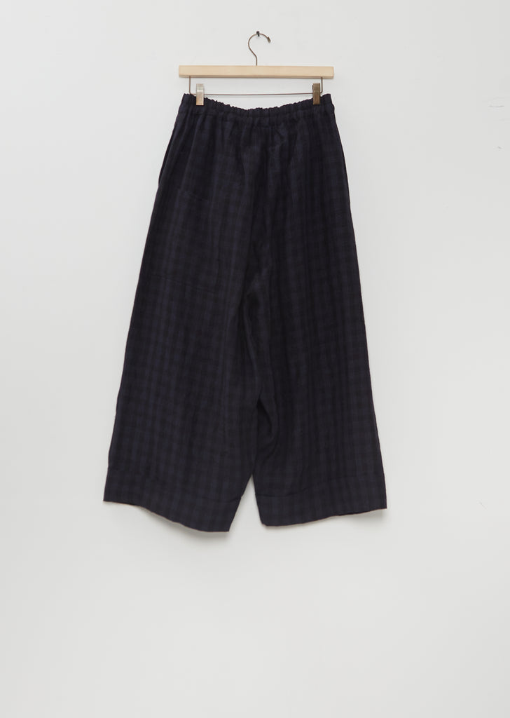 The Baker Linen Check Trouser