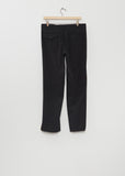 Wool Zippers Tapered Pants