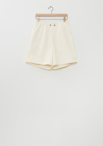 Knee Technical Shorts — Light Yellow