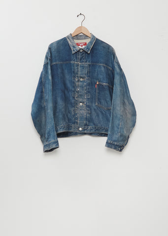 x Levi's BerberJin Print Denim Blouson