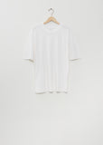 Cotton Linen Simple T-Shirt — White