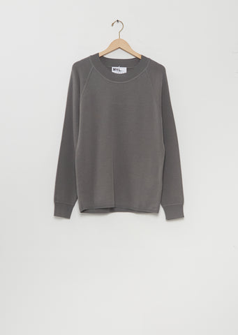 Wide Neck Sweatshirt