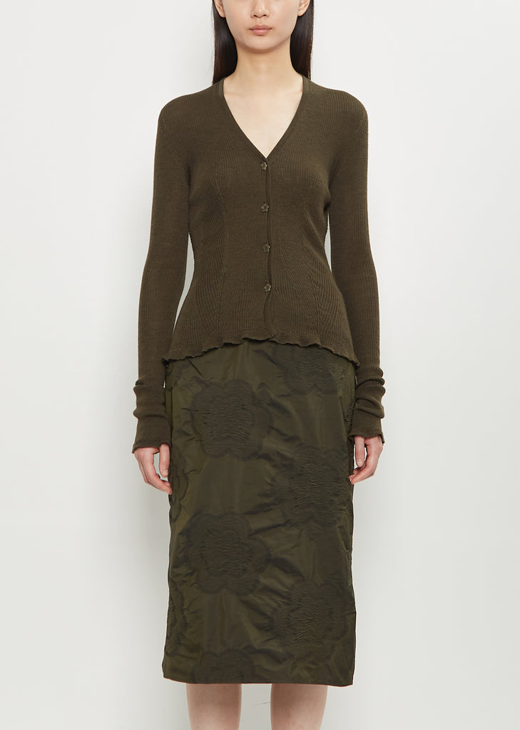 Bessie Merino Wool Cardigan