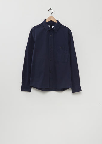Overall Pyjama Shirt — Midnight