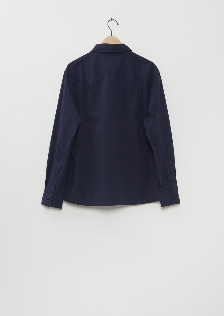 Overall Pyjama Shirt — Midnight