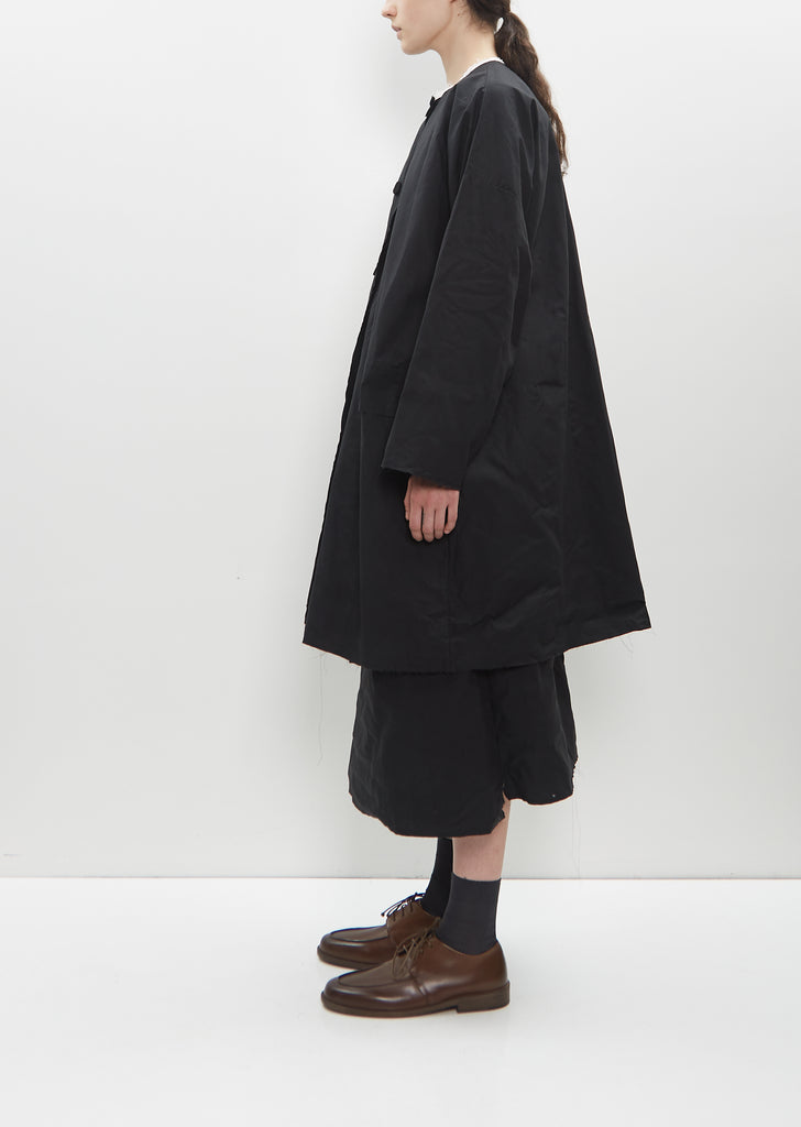 Button-Down Volume Coat