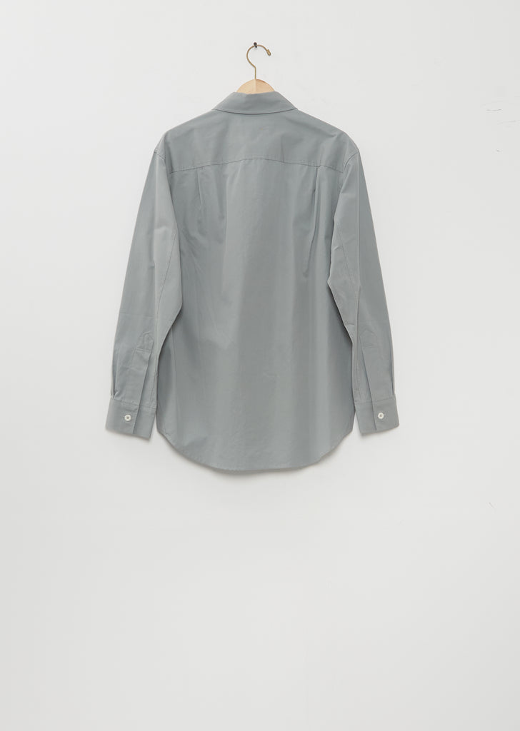 Basic Organic Cotton Shirt — Fog