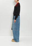 Intarsia Wool Crewneck Knit