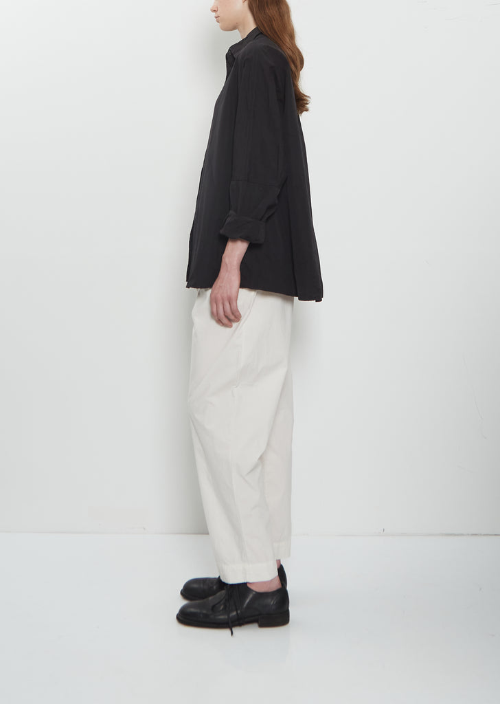Waga Cotton Shirt — Black