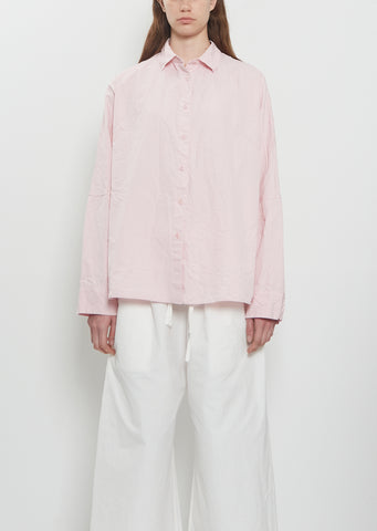 Waga Cotton Shirt — Pink