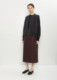 Tricot Wool Cashmere Vest — Dark Grey