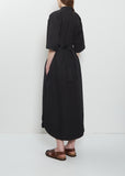 Waga Cotton Dress — Black