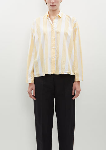 Striped Cotton Overshirt