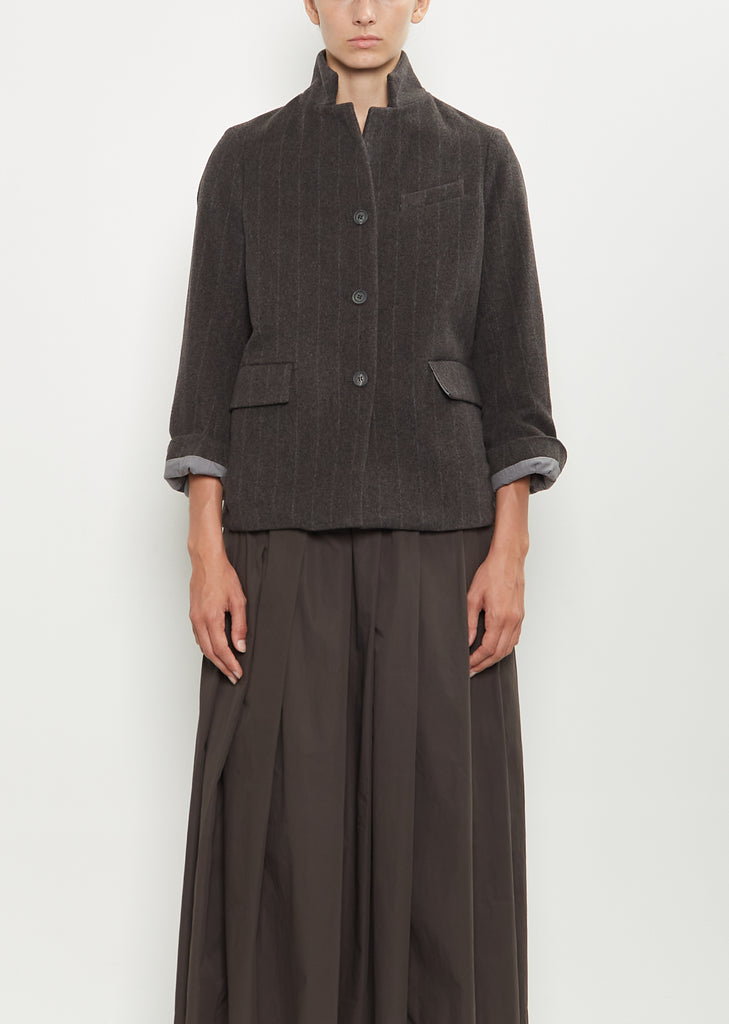 Giulia Cashmere Jacket — Taupe