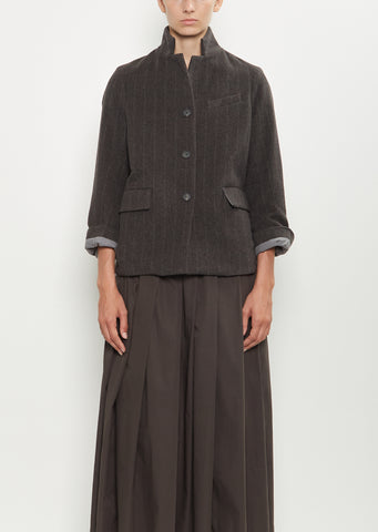 Giulia Cashmere Jacket — Taupe