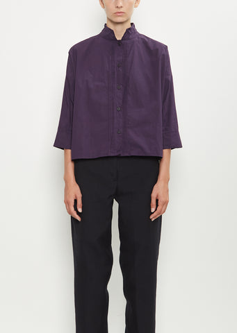 Claudia Cotton Shirt — Wineberry