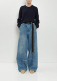 Wide Denim Trousers