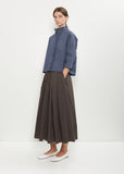Claudia Cotton Shirt — Micro Check