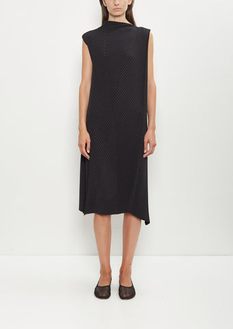 Soft Fold Pleats Dress