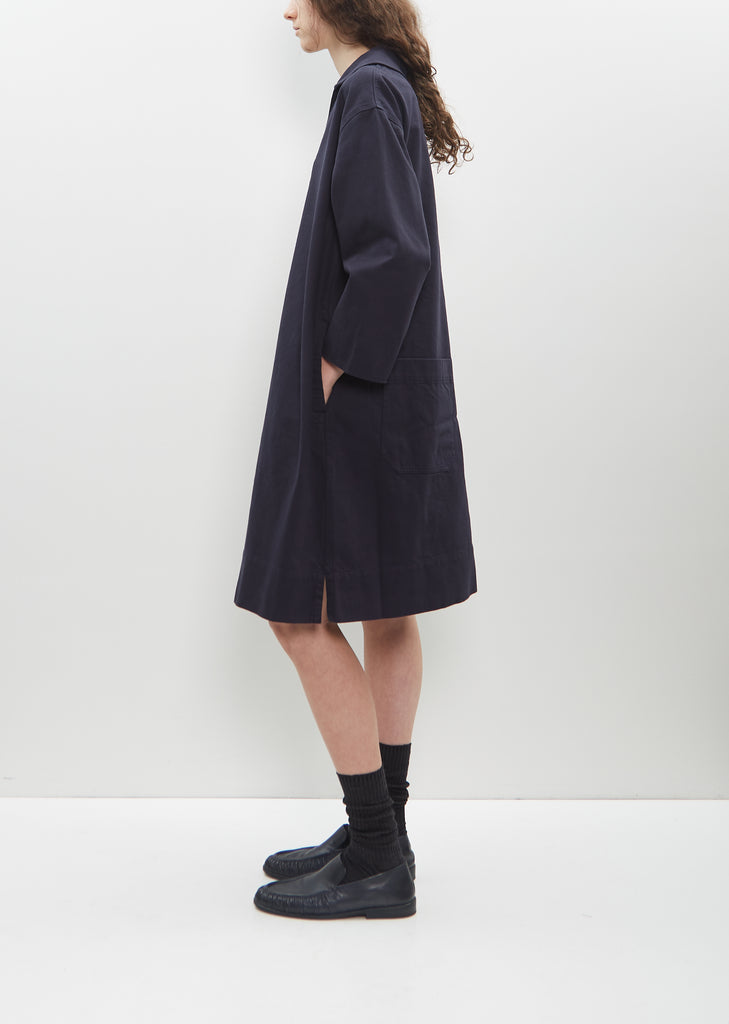 Patch Pocket Smock Dress