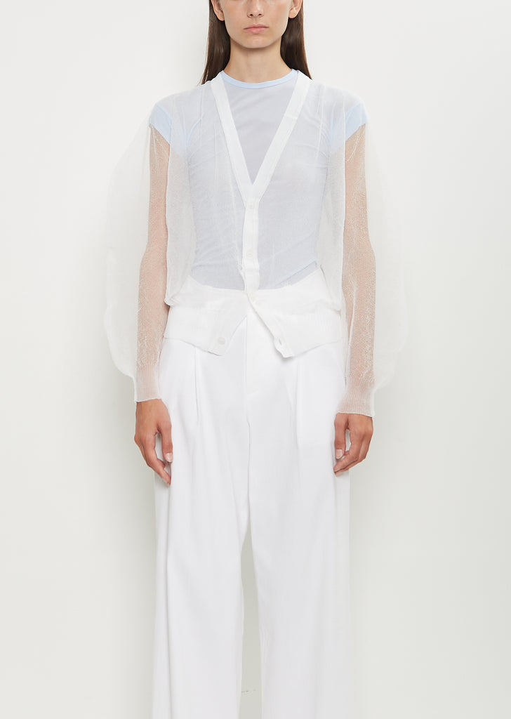 Encase Sheer Cardigan