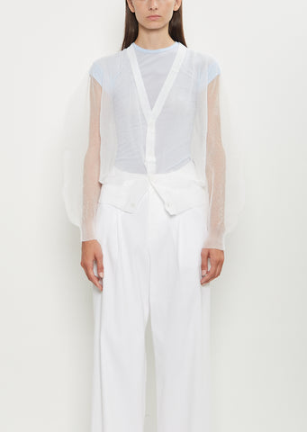 Encase Sheer Cardigan