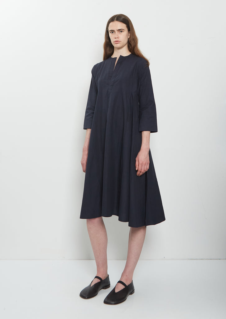 Dense Khadi Cotton Short Tule Dress