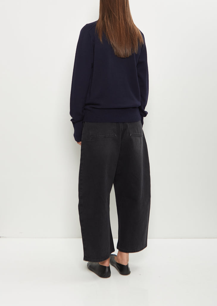 Sark Merino Wool Polo Shirt Jumper