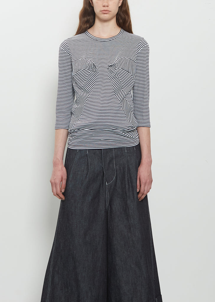 Cotton Striped Jersey Shirt