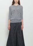 Cotton Striped Jersey Shirt