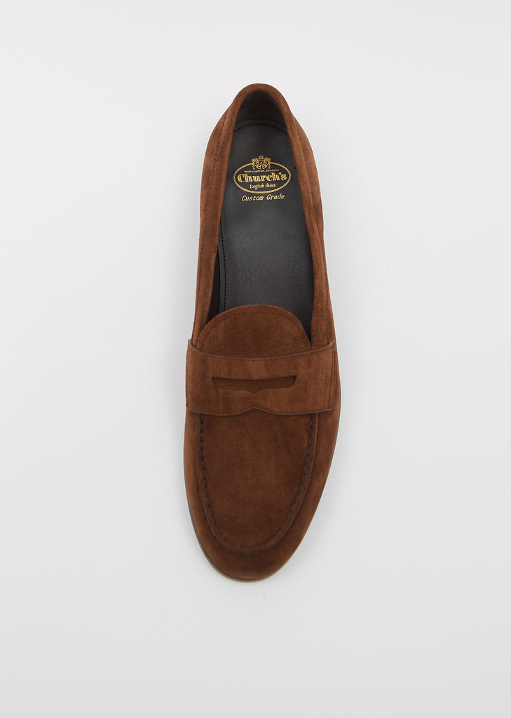 Natalie Suede Leather Loafer