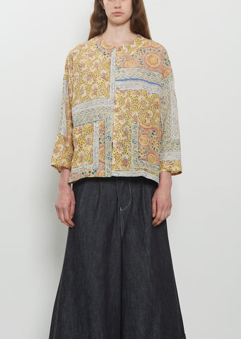 Augustine Tunic Khadi Bandana P.W. W — Blue