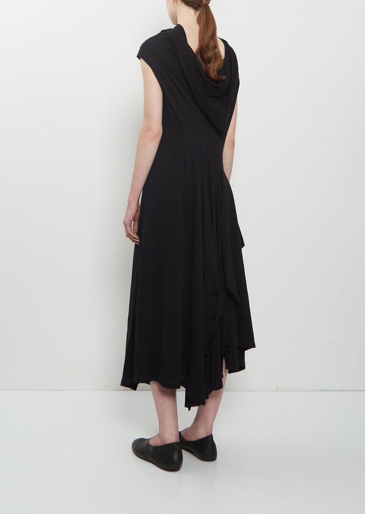 Hooded Sleeveless Dress