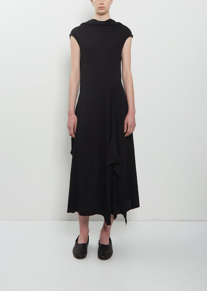 Hooded Sleeveless Dress