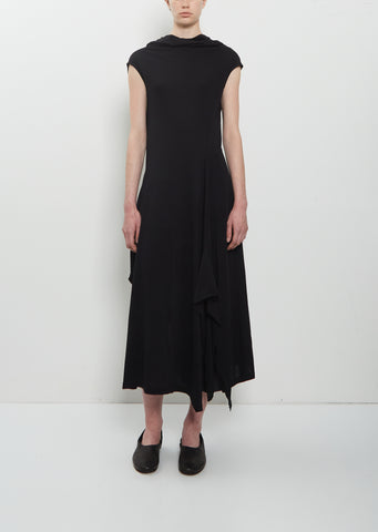 Hooded Sleeveless Dress