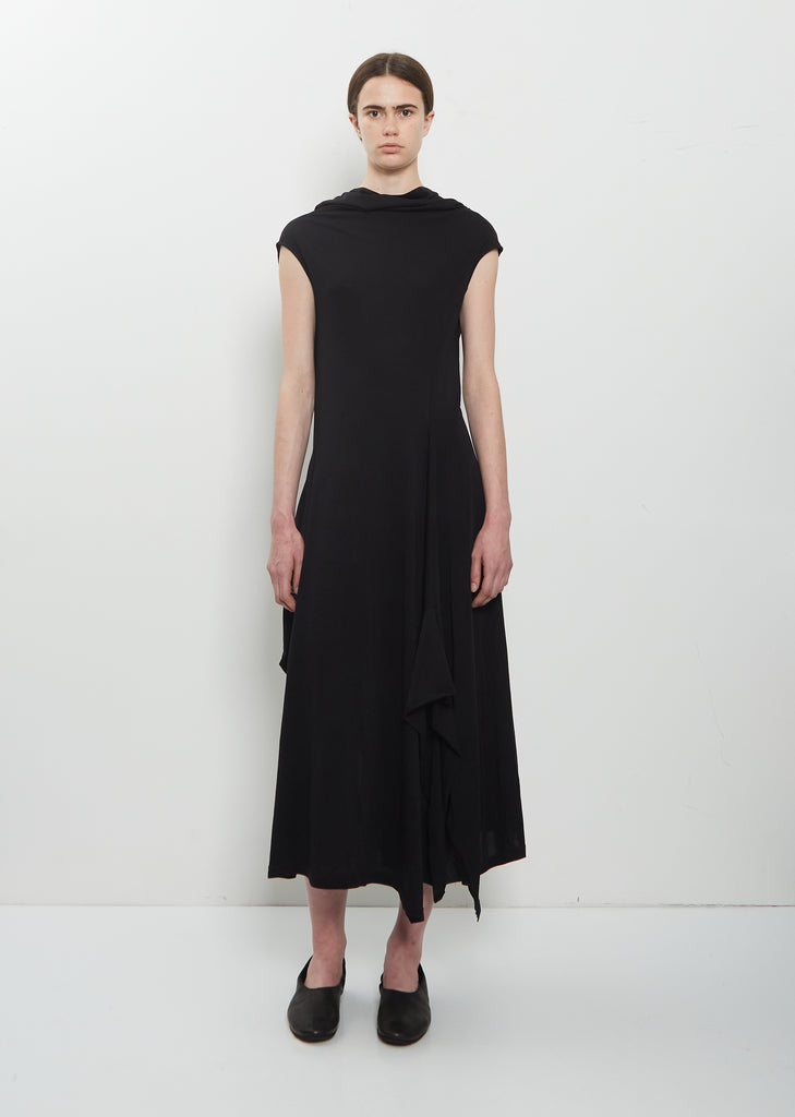 Hooded Sleeveless Dress