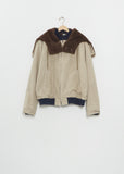 Vintage WW2 US Navy Deck Hooded Jacket