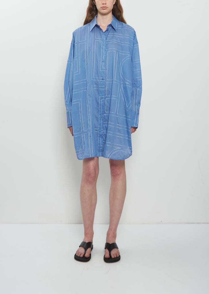 Long Summer Shirt Dress