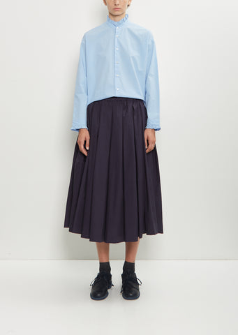 Solange Typewriter Cotton Skirt