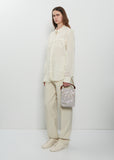 Crisp Embellished Cotton Bag