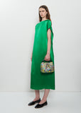 Folded Crisp Jacquard Bag